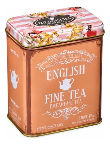 Te New English Teas Lata Hebras x 125gr English Breakfast