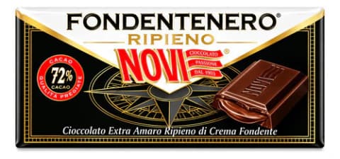 Chocolate Italiano Novi Tableta Rellena Fondentero 105g
