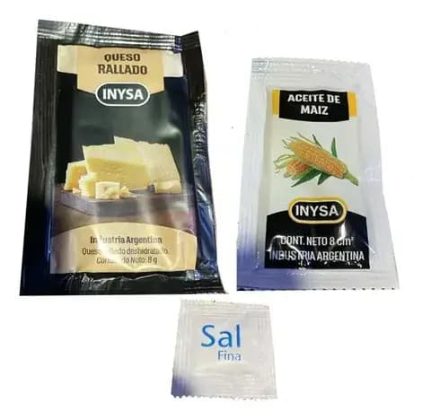 Combo Cocina Express Inysa x150 Sobres Practicos Individuales