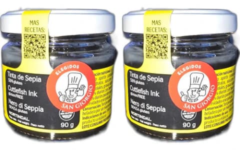 Pack 2 Tinta De Calamar San Giorgio Frasco x90Grms Origen Español