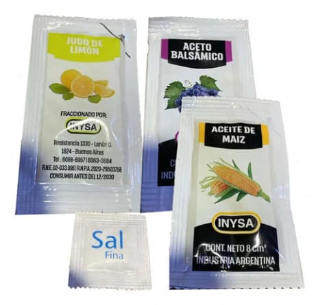 Combo Tradicional Inysa x200 sobres (4 variedades) Individuales