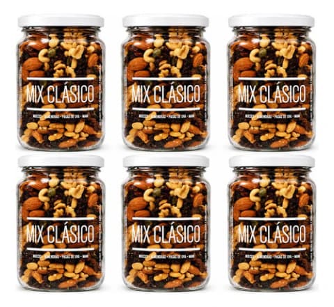 Pack 6 Mix Clásico Beepure Frasco 350g