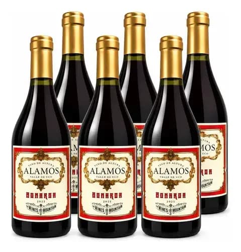 Pack 6 Vino Alamos Bonarda x 750cc Catena Zapata