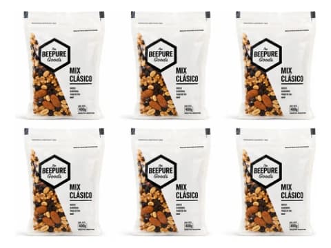 Pack 6 Mix Clásico Beepure Zip Pack 400g