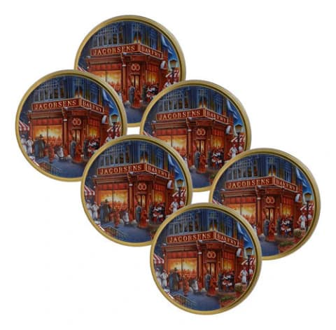 Pack 6 Galletitas Jacobsens Market Place Butter Cookies 150 Gr.