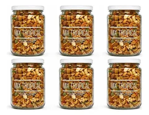 Pack 6 Mix Tropical Beepure Frasco 300g