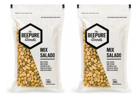 Pack 2 Mix Salado Beepure Zip Pack 400g