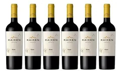 Vino Kaiken Malbec Reserva Caja X6 X750cc