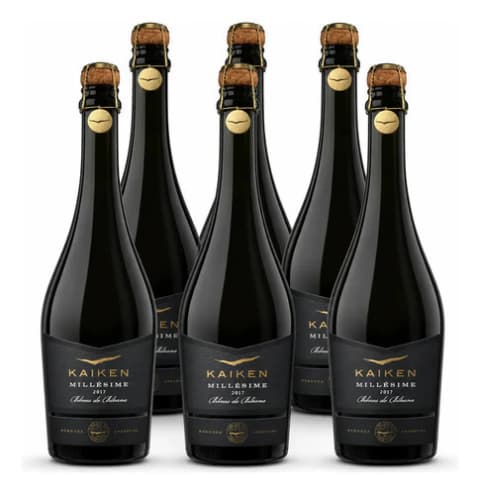 Pack 6 Espumante Kaiken Millésime Blanc De Blanc x750cc