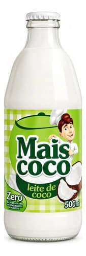 Leche De Coco Sin Tacc - Mais Coco Vidrio x500cc Brasil