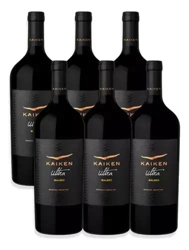 Pack 6 Vino Kaiken Ultra Malbec Magnum x1500cc