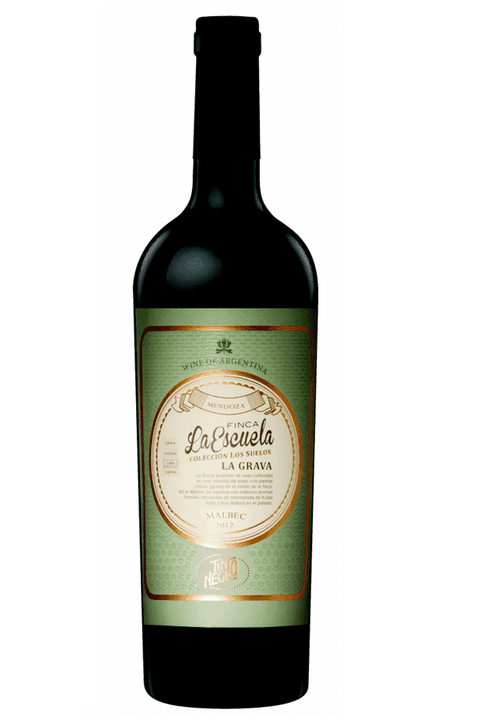 FINCA LA ESCUELA MALBEC LA GRAVA X 750cc TINTO NEGRO