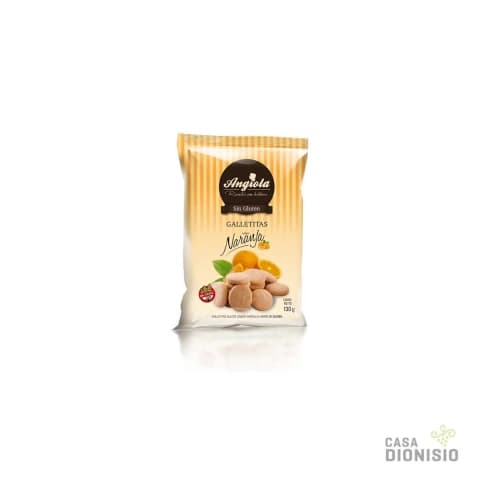 Galletitas Tradicionales Sabor Naranja Angiola x 130 grs