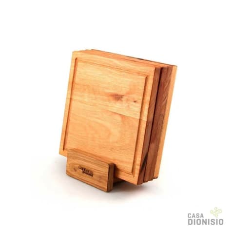 SET PLATOS CUADRADOS GOURMET X4 CAPIBARA GOURMET