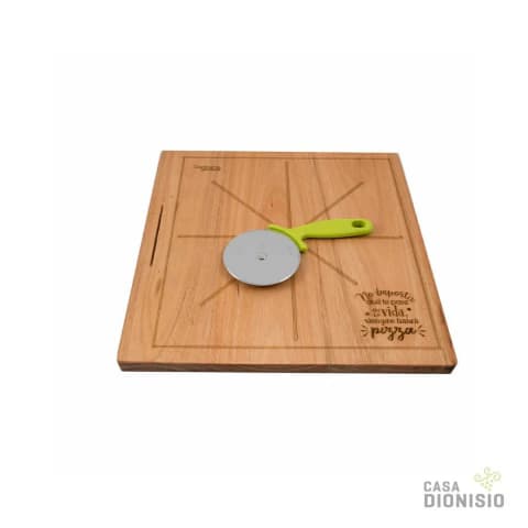 PIZZERA CUADRADA "SIEMPRE HABRA PIZZA" CAPIBARA GOURMET