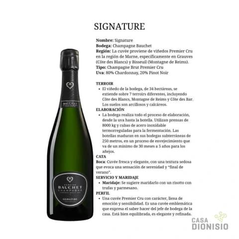 Champagne Domaine Bauchet Signature Brut