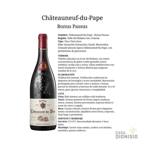 Bonpas Chateauneuf du Pape