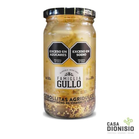 GULLO Cebollitas agridulces x 330 grs
