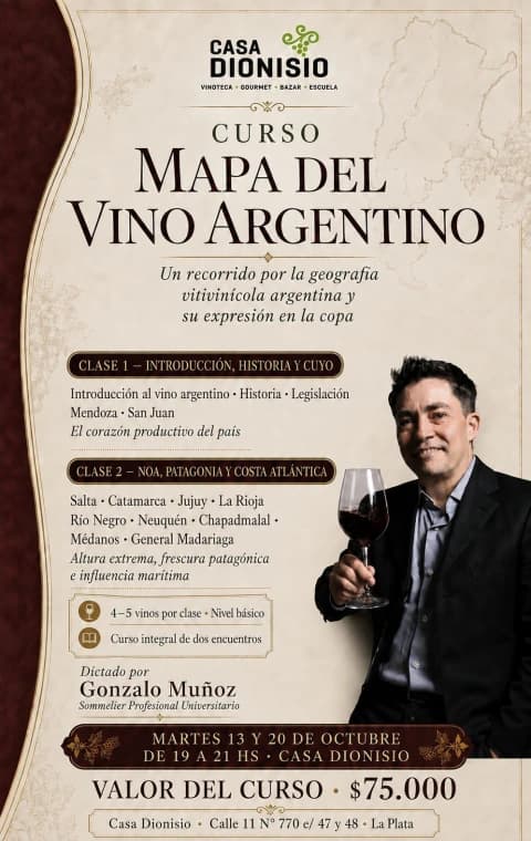 Curso Mapa del VIno Argentino