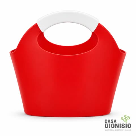 Gripcooler Roja con Manija Blanca 7 Litros