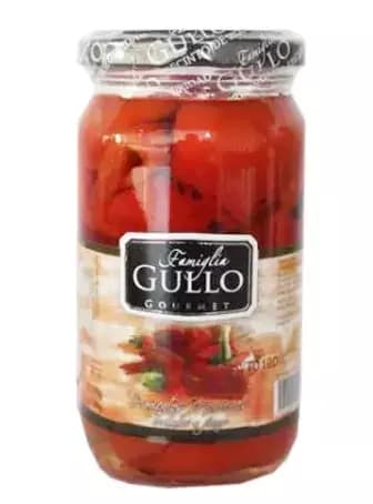 Pimiento Morrón Tostados al Fuego - Famiglia Gullo - 330 gr