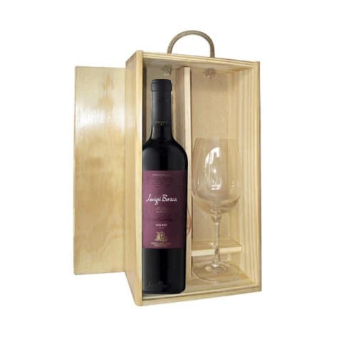 LUIGI BOSCA MALBEC ESTUCHE CON 1 COPA