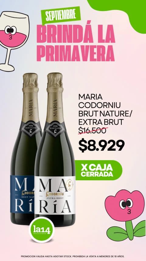 Maria cordorniu brut nature/extra brut