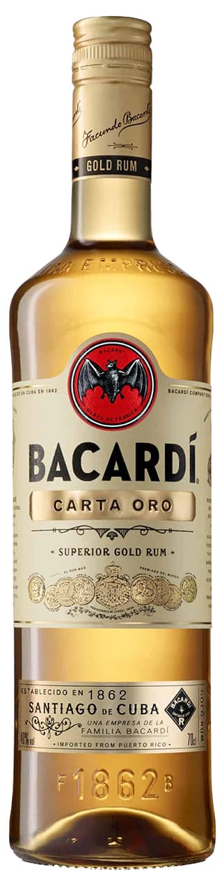 Bacardi Carta Oro 750cc
