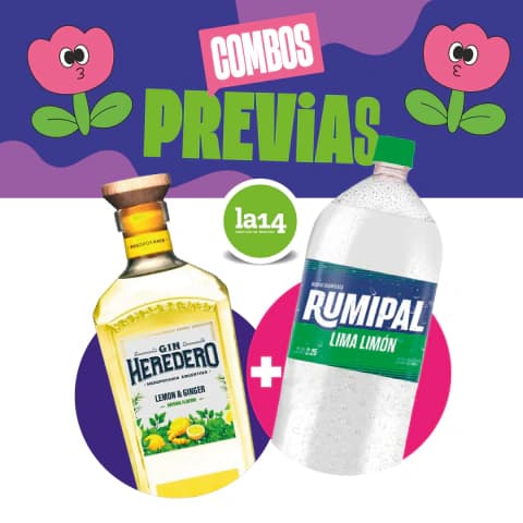 COMBO PREVIAS HEREDERO LEMON GINGER