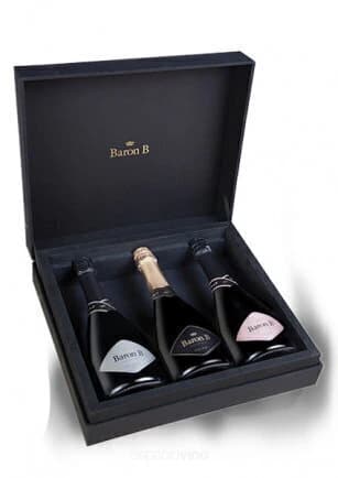 Baron B - Estuche Tri Pack (Extra Brut, Brut Rosé, Brut Nature)