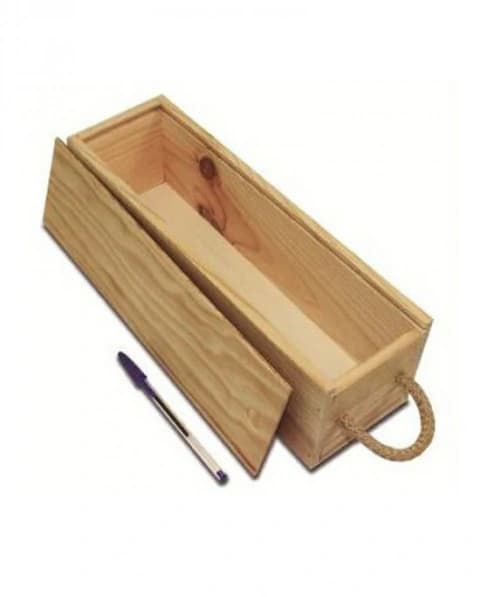 ESTUCHE CAJA MADERA Vacía X 1