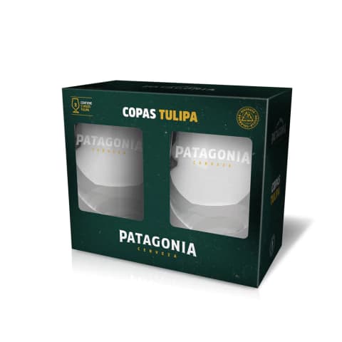 Gift Pack: 2 Copas Patagonia Tulipa