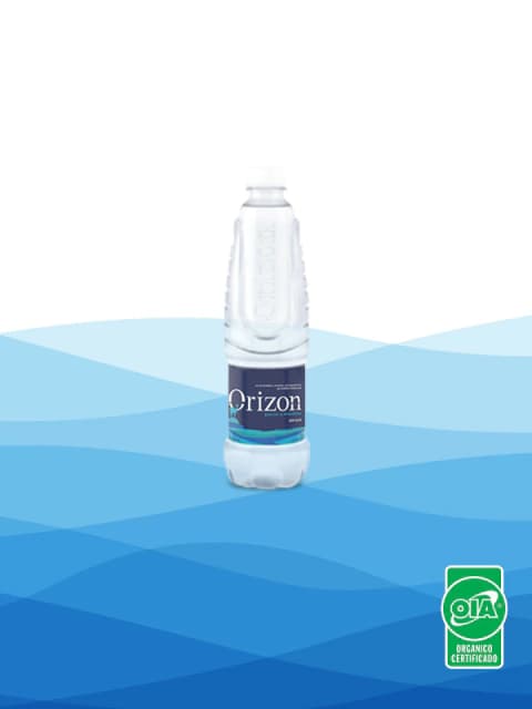 Botella Agua Mineral Orgánica Orizon 500 cc Pack por 12 unidades