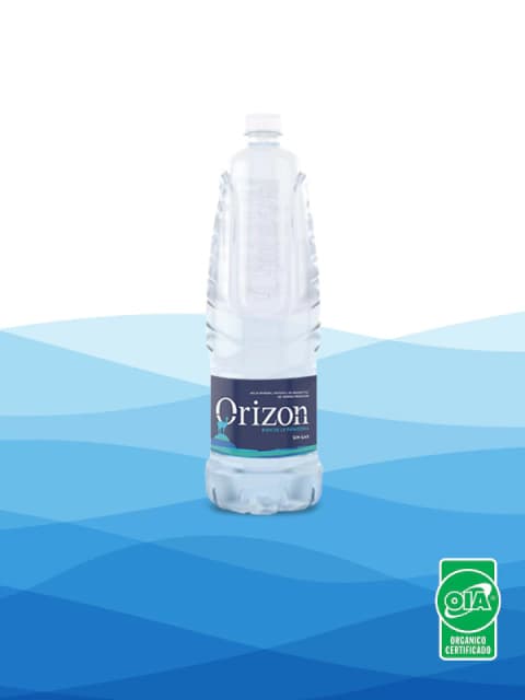 Botella Agua Mineral Orgánica Orizon 1.5 Litros Pack por 6 unidades