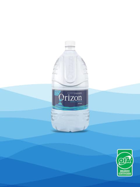 Botella Agua Mineral Orgánica Orizon 6.25 Litros