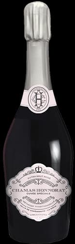 Chamas Honnorat Cuvee Speciale Extra Brut Rose de Chañarmuyo