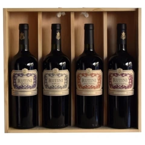 RUTINI VARIETAL WINE BOX x 4