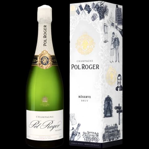 Champagne Pol Roger Brut Reserve Con Estuche
