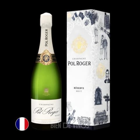 Champagne Pol Roger Brut Reserve Con Estuche