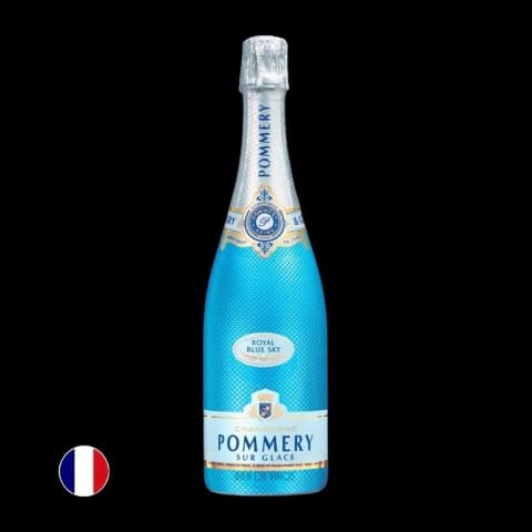 Champagne Pommery Blue Sky Con Estuche