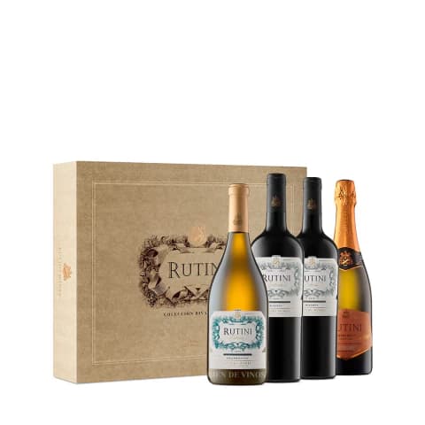 Rutini Estuche Chardonnay+Malbec+Malbec+Extra Brut