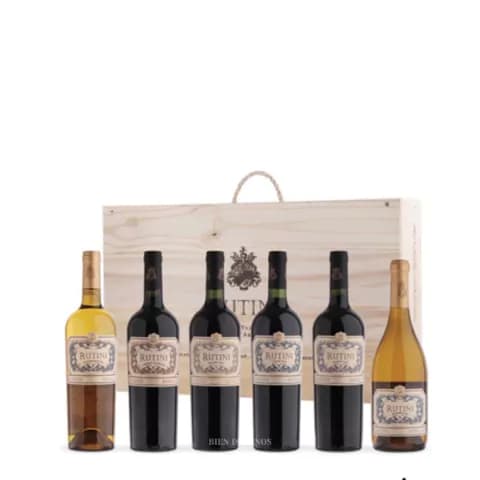 Rutini Estuche Sauv+Char+Syrah+Cab.Malb+Merl+Malb