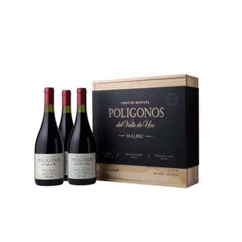 Zuccardi Polígonos del Valle de Uco Malbec Estuche x3