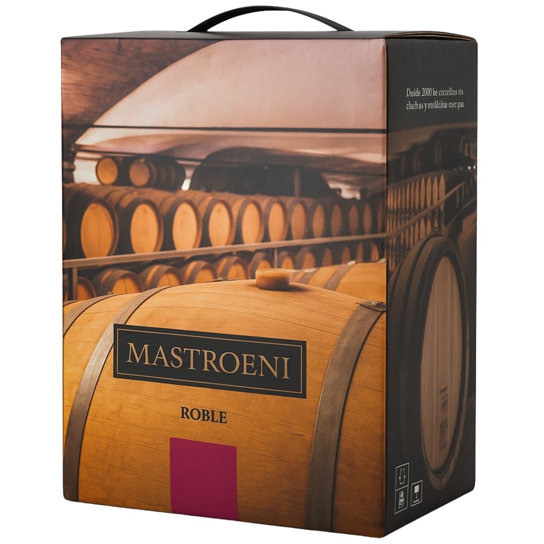 Bag in Box Mastroeni Malbec 3L | Rinde 4 Botellas