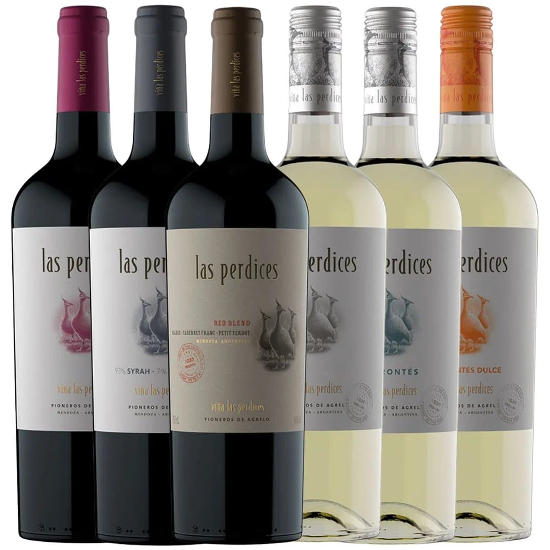 Mix Vino Perdices Varietal x6 unidades