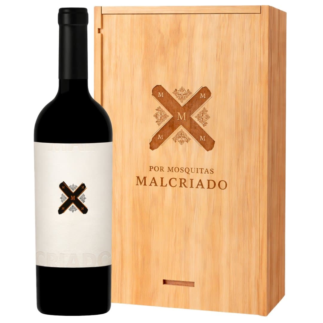 Estuche Vino Malcriado Malbec Mosquita Muerta x3 unidades | Para Regalar