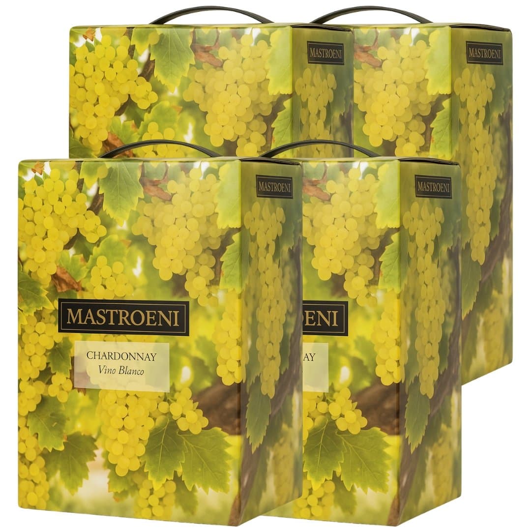 Combo Mastroeni Chardonnay Bag in Box 3L x4 | 4 Unidades