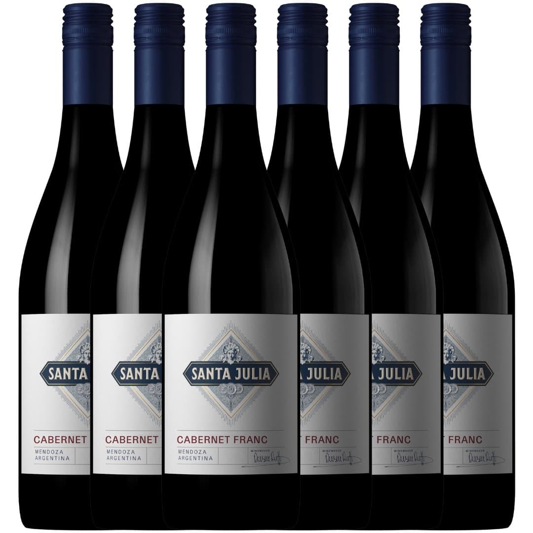 Vino Santa Julia Varietal Cabernet Franc x 6 unidades | Caja Cerrada
