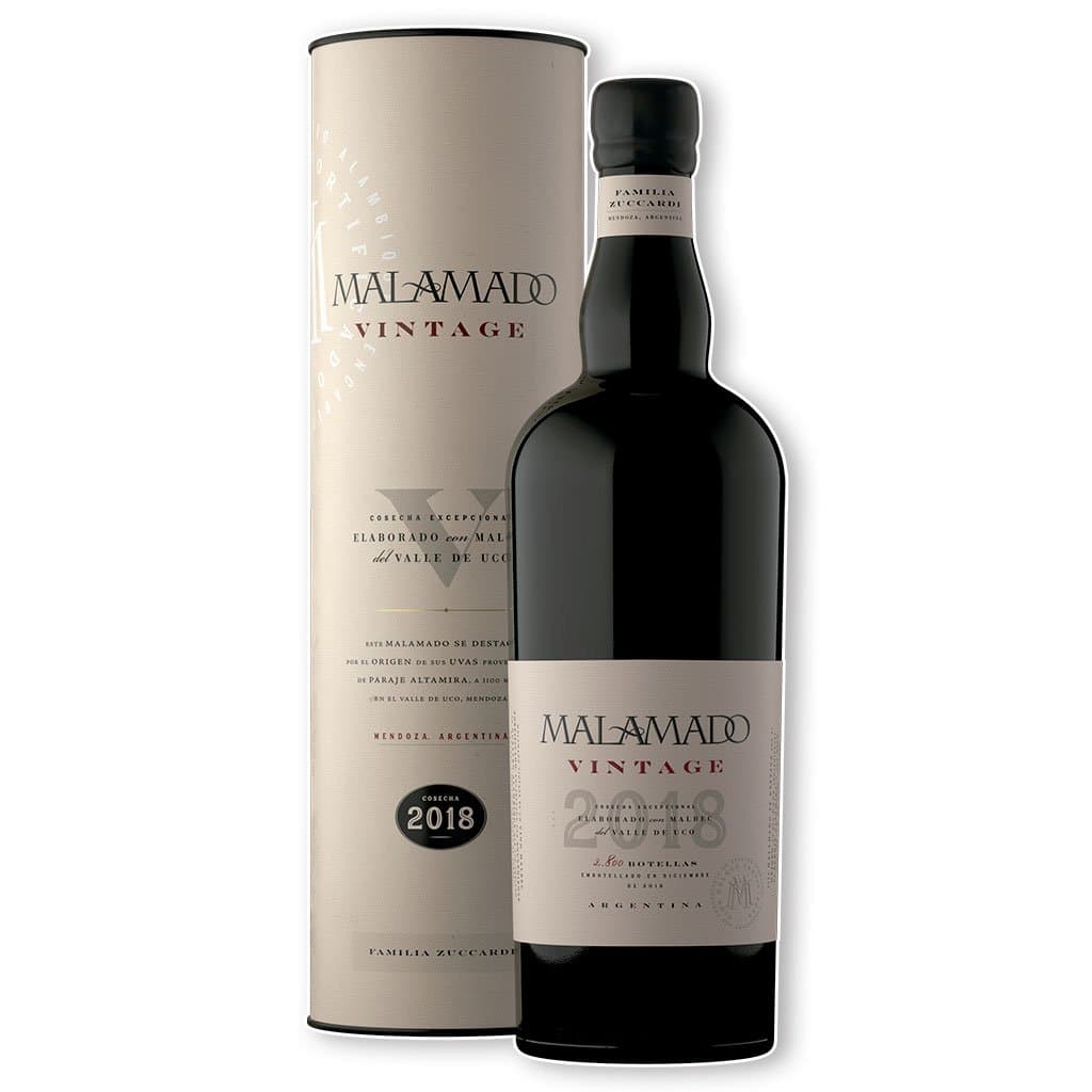 Estuche Malamado Malbec Vintage 750ml en Lata | Regalo