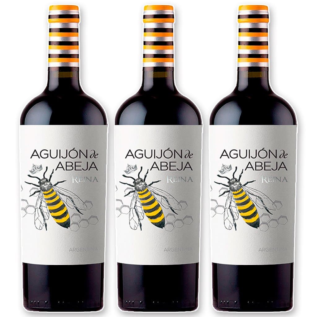 Vino Abeja Reina Malbec Bodega Durigutti x 3